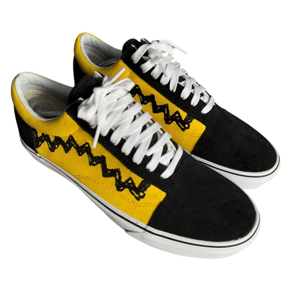 VANS OLD SKOOL - VANS x PEANUTS CHARLIE BROWN - SIZE 10.5